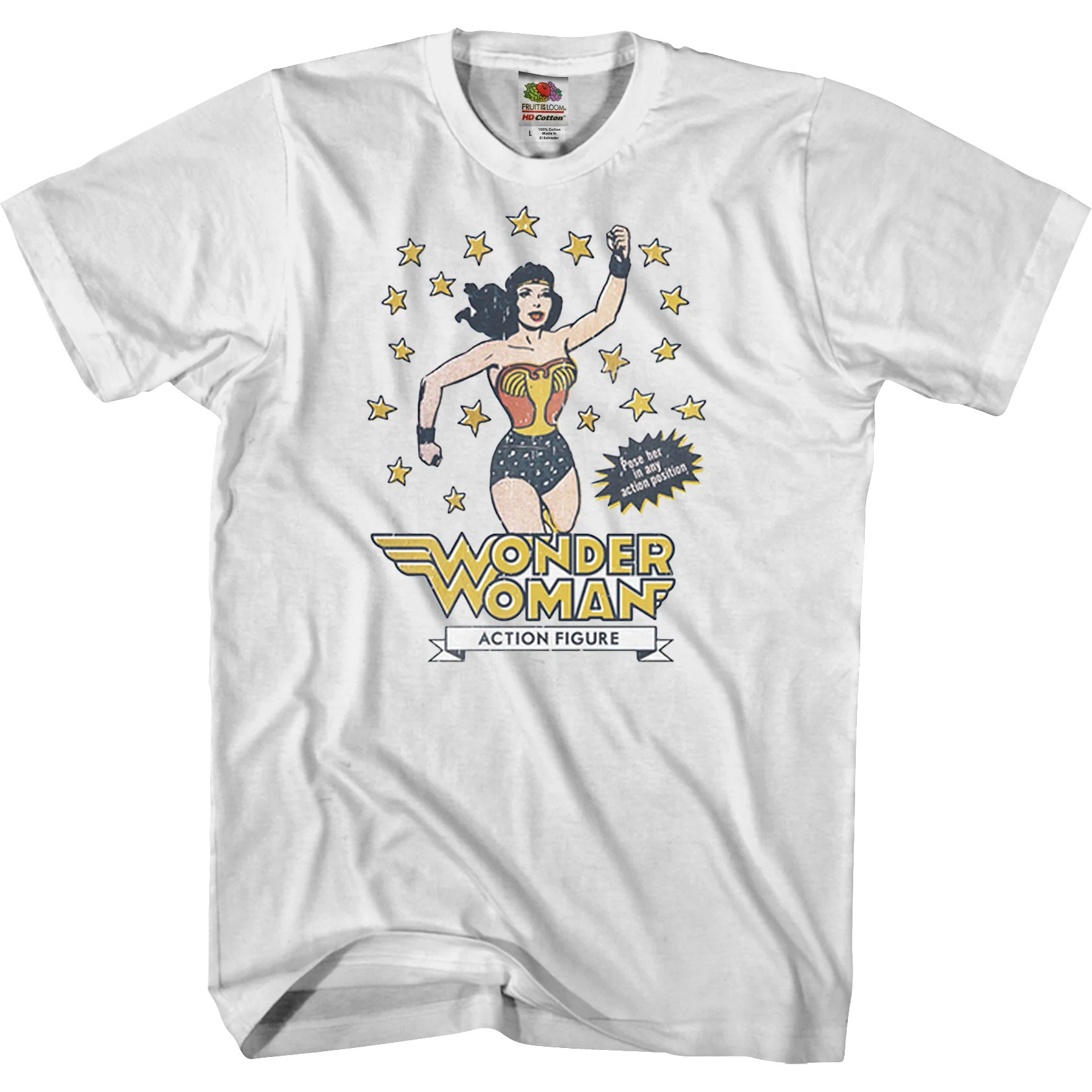 Action Figure Wonder Woman Tshirt